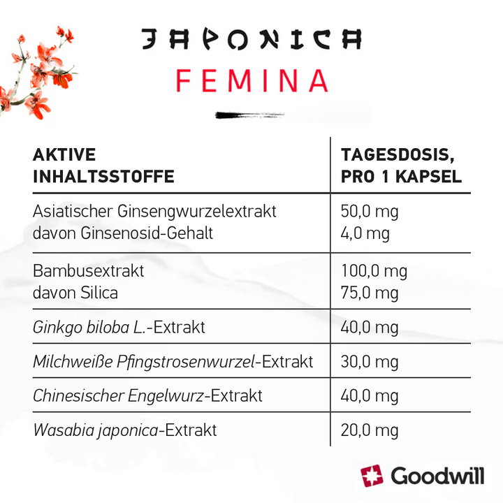 Japonica Femina 60x