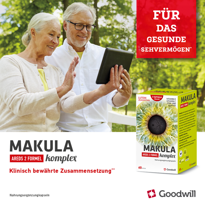 Makula Komplex AREDS 2 Formel 60x